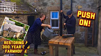 Another stage closer to completion: Restoring our 300-Year-Old Georgian House #restoration