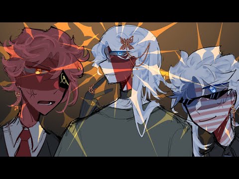 The first IndoChina War||Countryhumans||Ft, Vietnam, S.Viet, USSR, USA