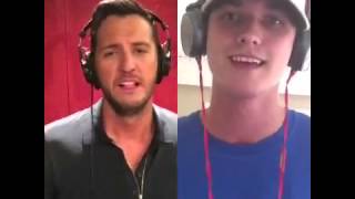 Luke Bryan (feat. Tyler Klay) "Play It Again"