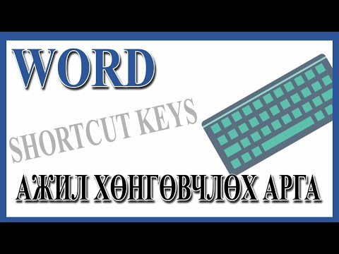 Видео: Та Microsoft Word дээр картын загварыг хэрхэн авах вэ?