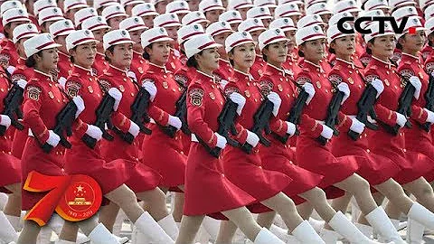 [中華人民共和國成立70周年] 民兵方隊 | 2019年大閱兵 | CCTV - 天天要聞