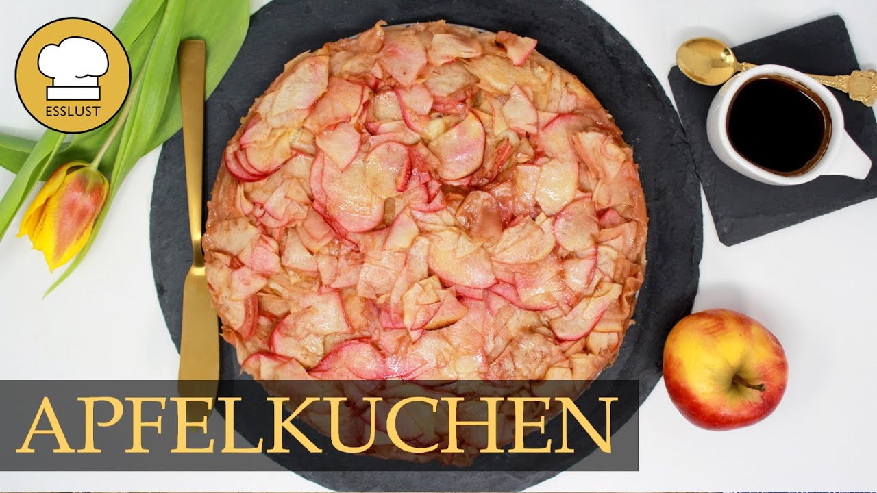 UKRAINISCHER APFELKUCHEN "Yabluchnyk"