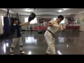 後ろ回し蹴り スローモーション