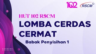 Lomba Cerdas Cermat HUT 102 RSCM - Babak Penyisihan 1 screenshot 2