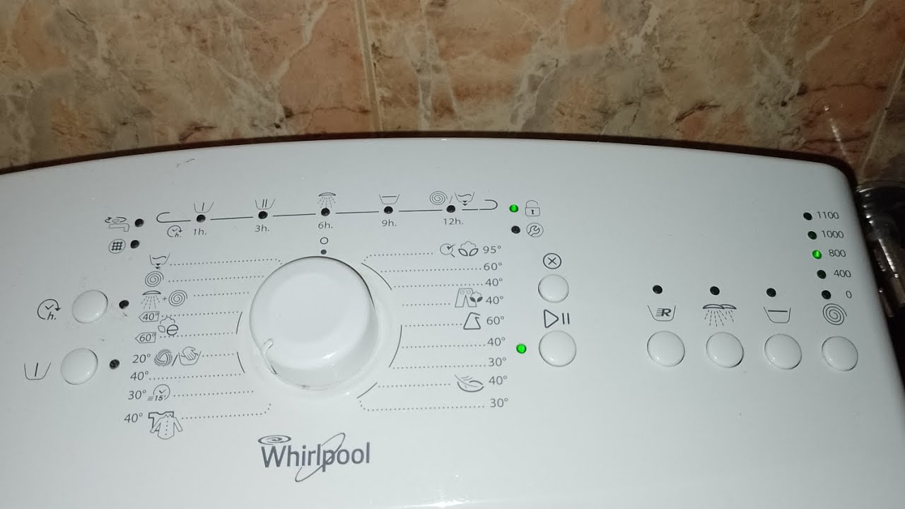 Whirlpool AWE55711RQuick 15 30,800RPM (Water tap closed) YouTube