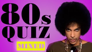 BIG HITS OF THE 80s |  MUSIC QUIZ  | Guess the song | Difficulty MIXED