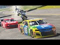 NASCAR Racing Crashes #67 | BeamNG Drive