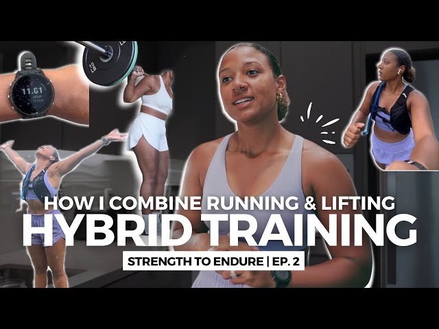 How to Combine Running and Weightlifting: Hybrid Athletes