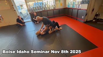 Boise Seminar 11-08-2025 - Mount Escape to Heel Hook or Ankle Lock