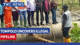 CRUDE OIL THEFT: Another Illegal Connection Point Uncovered in Delta State