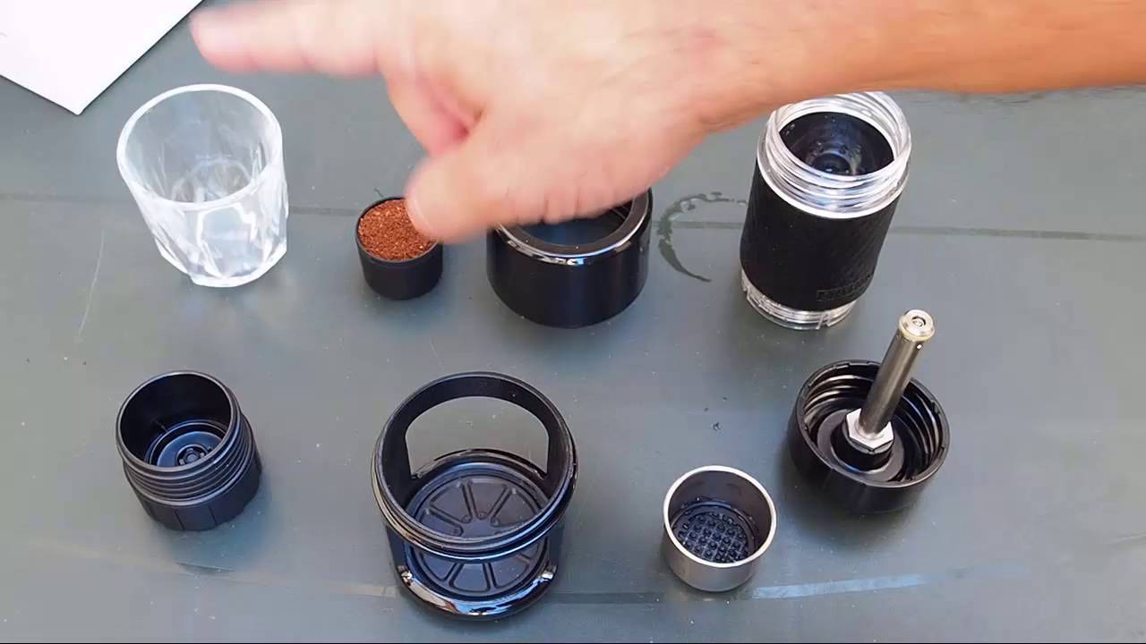 Maquina de café Expreso Portatil Staresso SP200 - YouTube