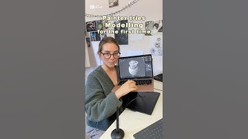 Painter tries 3D Modelling for the first time 💣 #shorts #art #artist #blender #3dmodeling #arcane