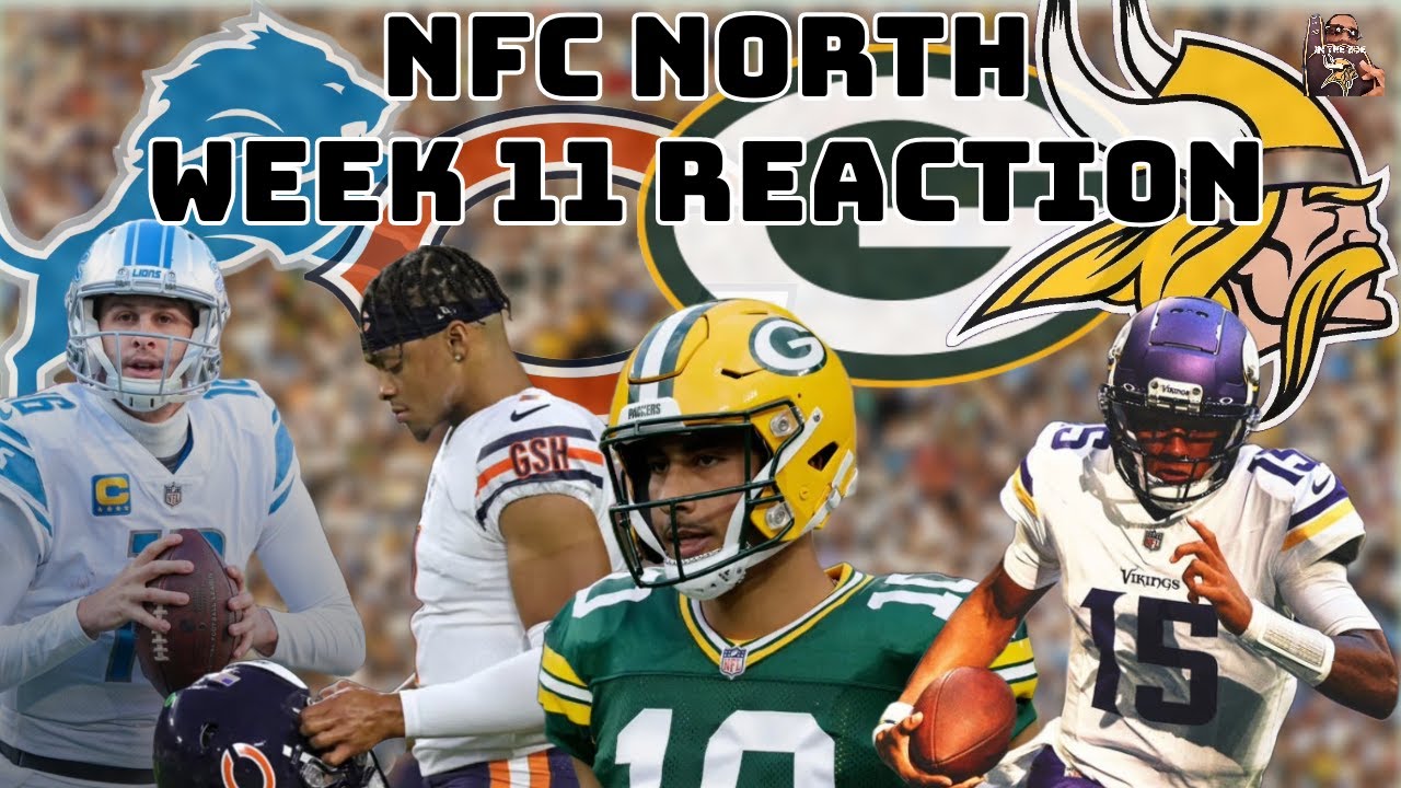 NFC NORTH WEEK 11 REACTION. - YouTube