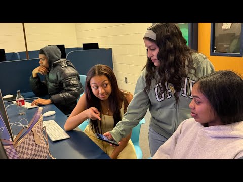 Hope and Faith put together a plan to make the students march out of classroom!