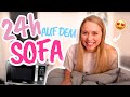 24 STUNDEN auf dem Sofa!!