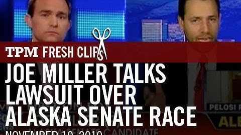 Thumbnail of Joe Miller Talks Lawsuit Over Alaska Senate Race