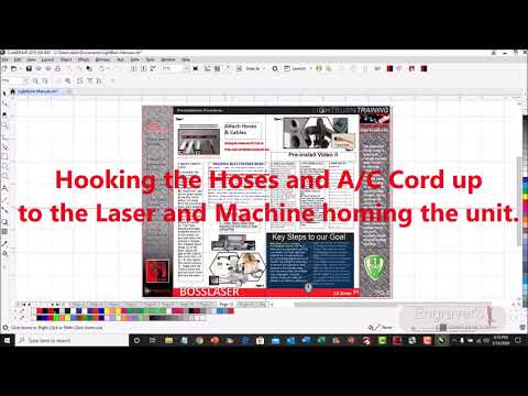 Lightburn CO2 Pre-Install Attach Hoses & Cables (CO2 & Diode)
