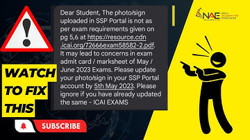 Imp Exam Alert for CA Students from ICAI for May & June 2023 Exams