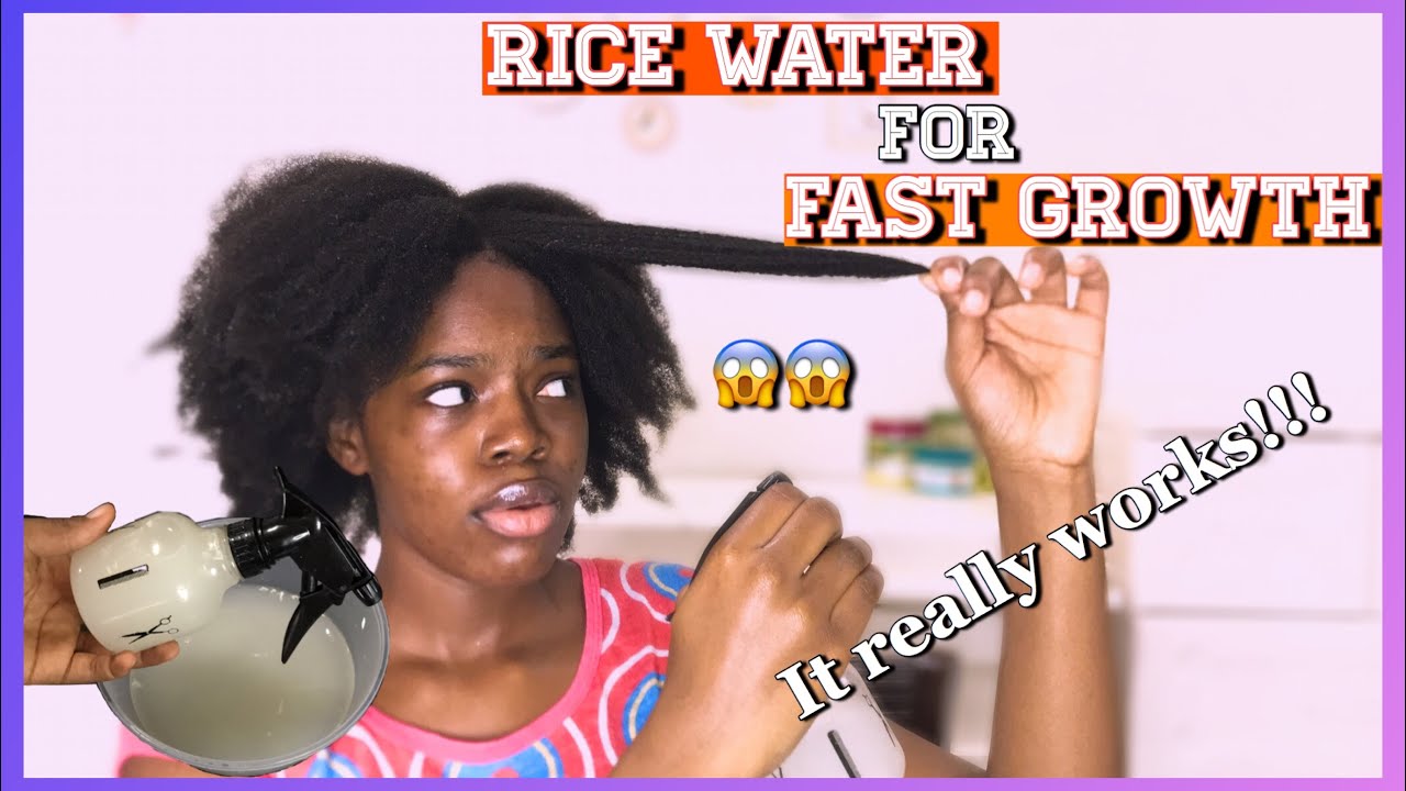 HOW TO GROW HAIR FASTER WITH RICE WATER // How To Make Rice Water For