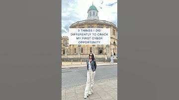 How to land a cybersecurity job as a fresher | Get into cybersecurity | #ytshorts