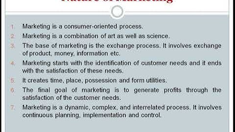 Introduction To Marketing by Dr. Manish Kumar Srivastava Part-1