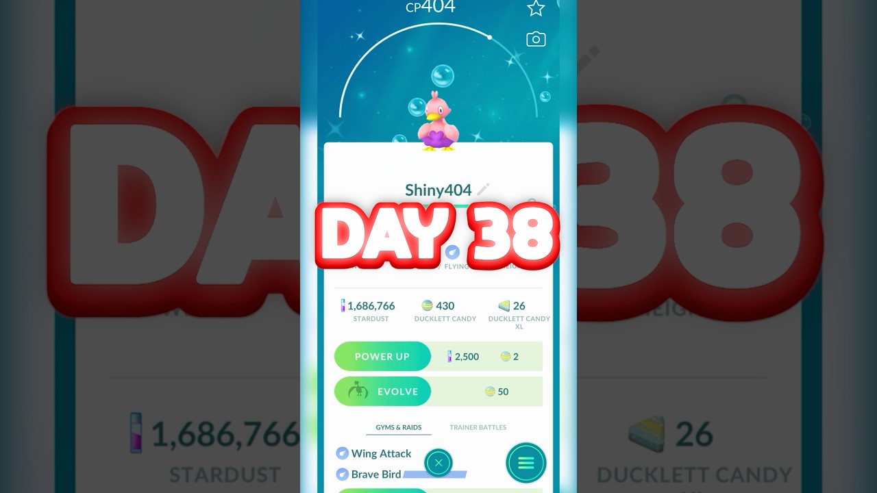 I can’t go home till I find a ✨Shiny✨ Pokemon! Day 38! #shinypokemon #pokemon #pokemongo #shiny