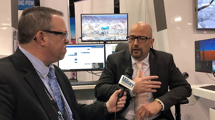 Presagis booth video with Military Embedded Systems at AUVSI Xponential 2018