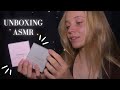 Hey happiness unboxing i asmr francais tapping box scratching closewhispering