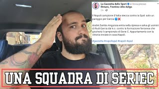 SFOGO 🔥 LA GAZZETTA DELLO SPORT SUBITO CONTRO IL NAPOLI PER IL PARI - GIORNALISTI SERVI NE ABBIAMO ?