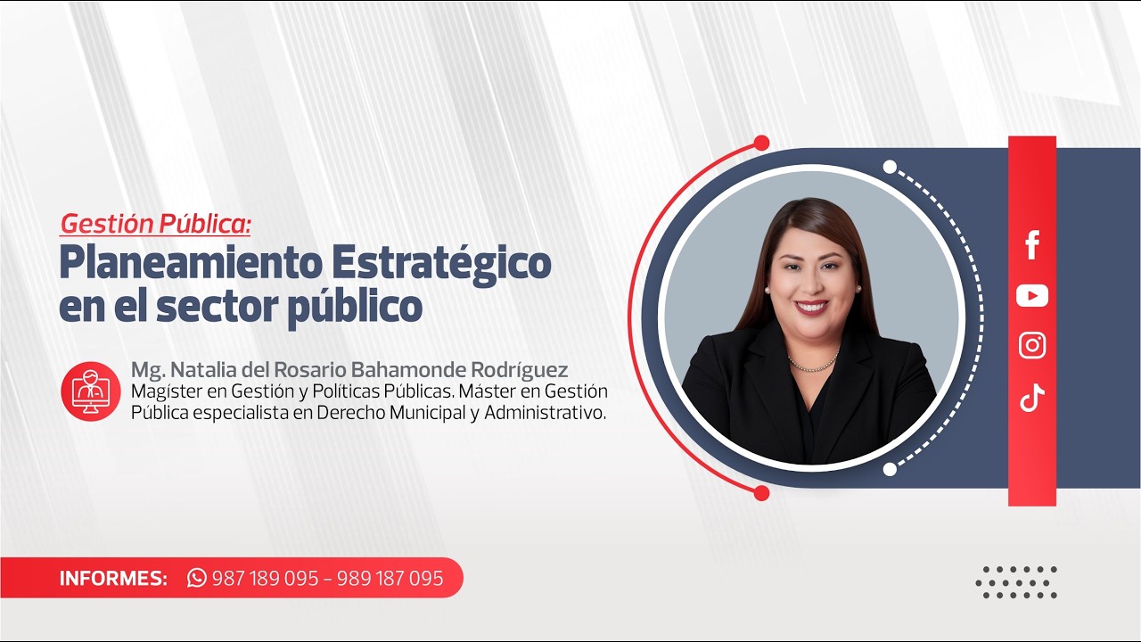 Planeamiento Estratégico en el Sector Público | Natalia del Rosario Bahamonde Rodríguez