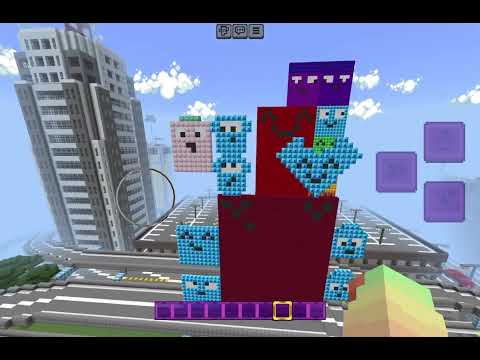Counting by 176 |minecraft number blocks| math song for kids 