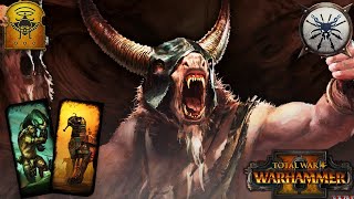 DRAMATIC FINISH AT WARPSTONE CRATER - Beastmen vs. Tomb Kings - Total War Warhammer 2