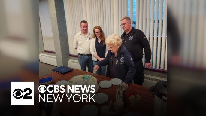 Volunteer Ems Dispatcher From Long Island Celebrates 100th Birthday