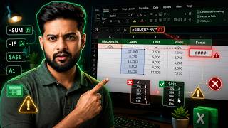 Formula Reference Error in Excel | Fix Cell Reference Error Step by Step | TechLoons