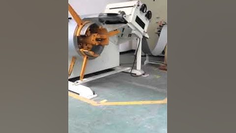NC servo feeder machine RNC and uncoiler straightener machine 2 in 1 GL