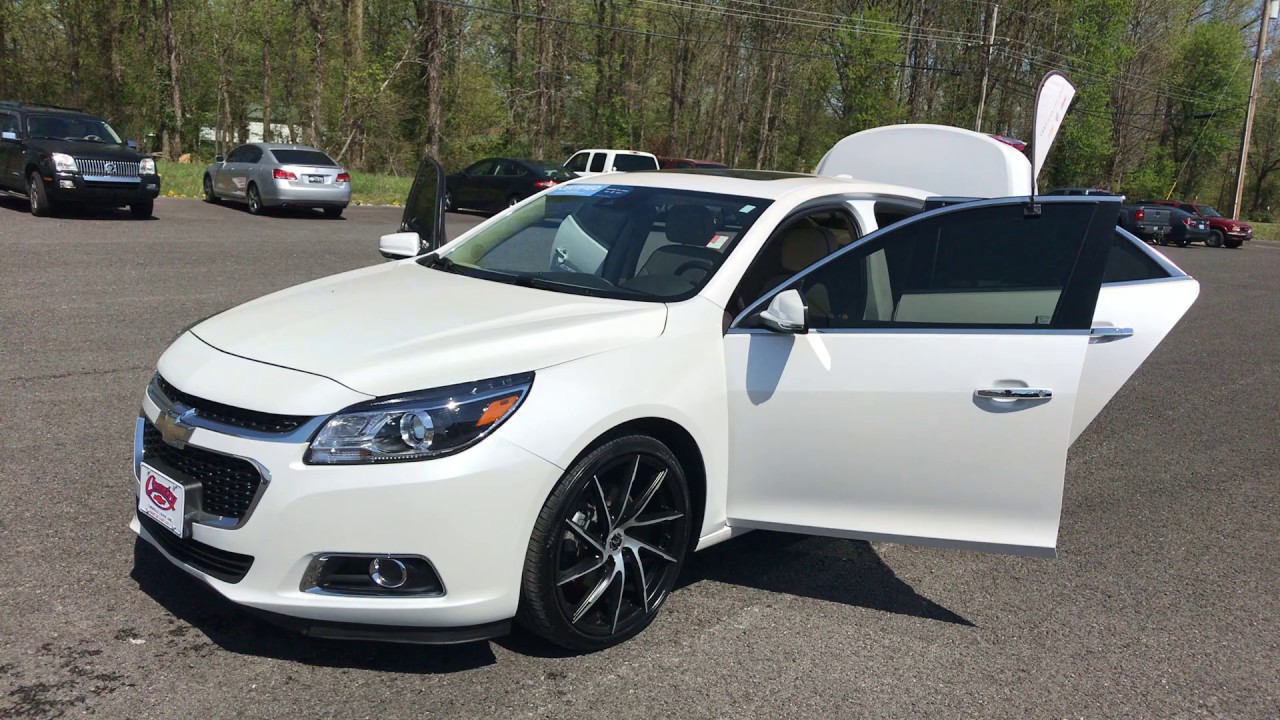 Certified 2015 Chevrolet Malibu LTZ 2.0l turbo with 58k