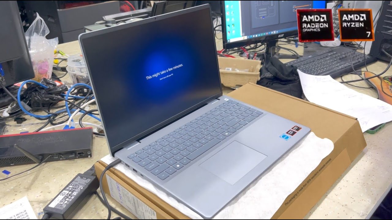 Review Dell Inspiron 5645 AMD R7 8840U - YouTube