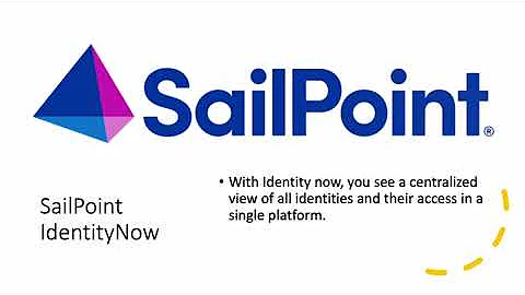 Sailpoint IdentityNow core concepts and features