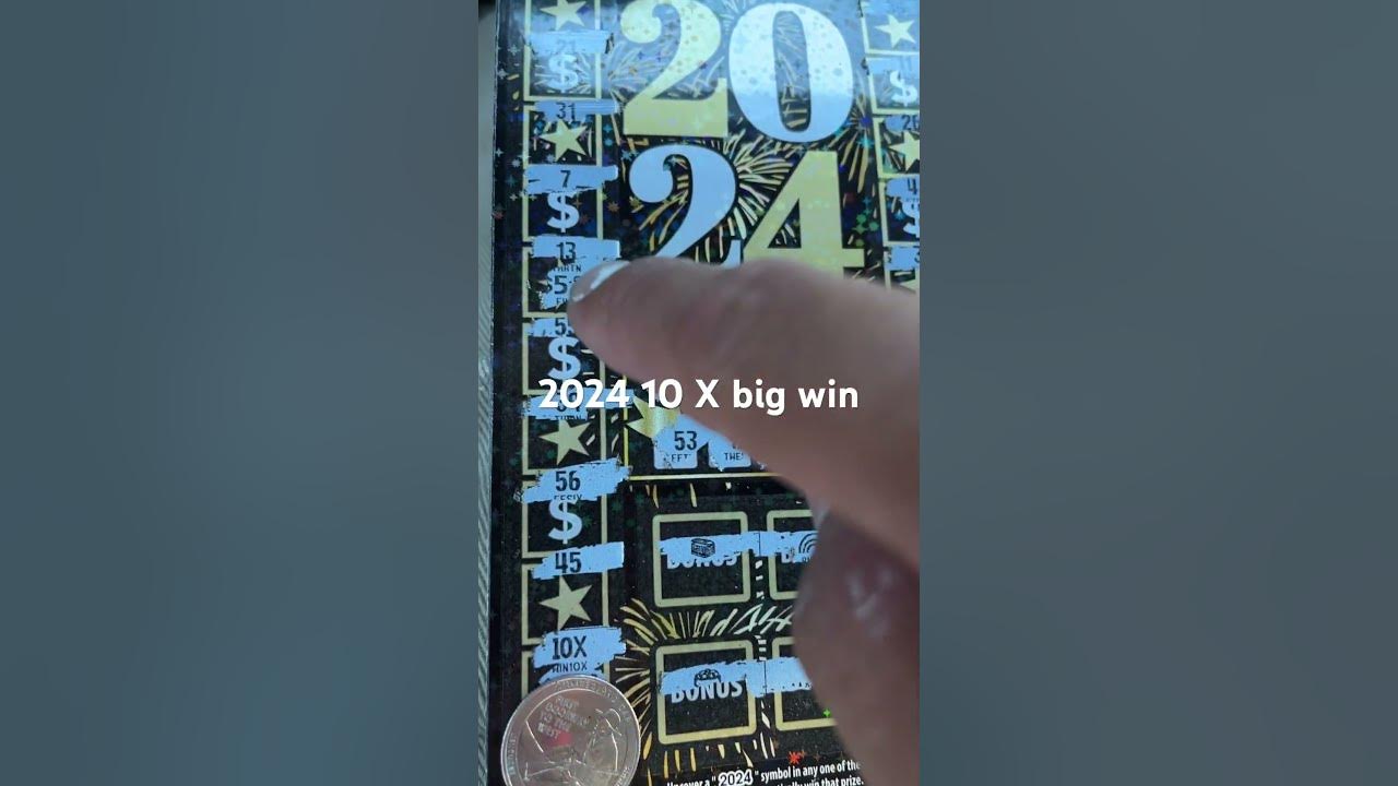 New California scratchers 2024 found 10X big win 💰💸 YouTube