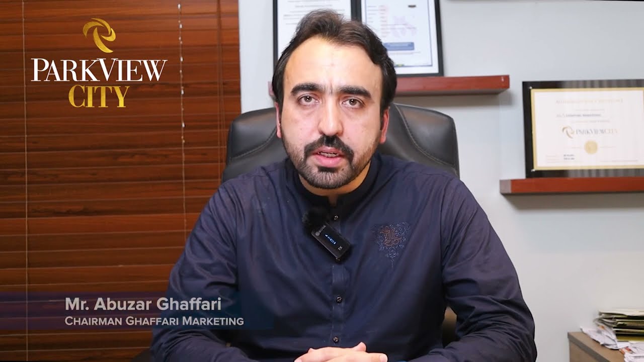 Mr. Engr Abu Zar Ghaffari Congratulating Park View City on Balloting of Overseas Block