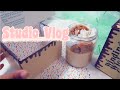 STUDIO VLOG- New Hobby, New Candles, & New Packaging