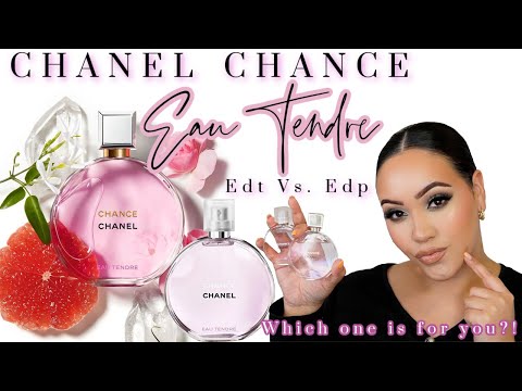 CHANEL CHANCE EAU TENDRE EDT VS  EDP | WHICH ONE IS BETTER? | MY PERFUME COLLECTION 2022