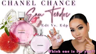 CHANEL CHANCE EAU TENDRE EDT VS EDP | WHICH ONE IS BETTER? | MY PERFUME COLLECTION 2022