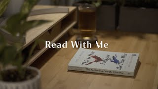 Read With Me | Real Time | Soft Rain in an Atrium ASMR
