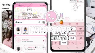 𓈒 ۫ ۪⠀ ⪩⪨ ៸៸ COMO DESCARGAR 𝗪𝗛𝗔𝗧𝗦𝗔𝗣𝗣 𝗗𝗘𝗟𝗧𝗔 + TEMAS 2023 screenshot 4