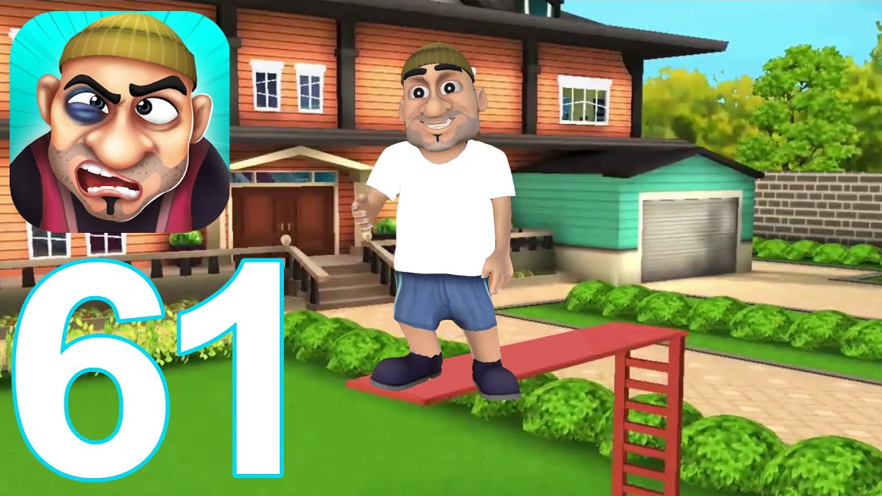 Scary Robber Home Clash Gameplay Walkthrough Part 61 A rock Solid Prank New Update (IOS/Android)