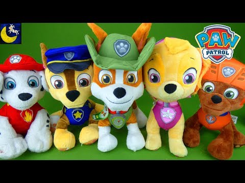 paw patrol talking marshall plush toy