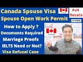 CANADA Spouse Visa Process 2021 ! Spouse Open Work Permit ! Canada Immigration !Spousal Sponsorship