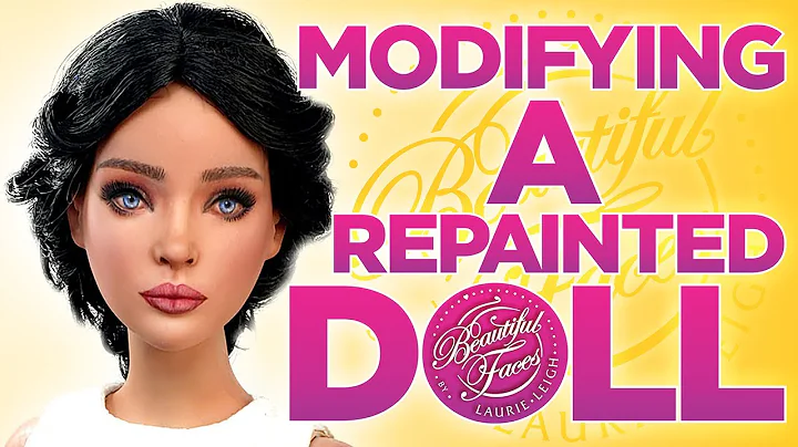 Changing or repairing a finished repaint doll with...