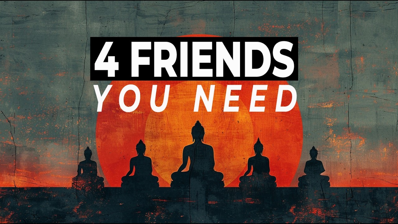 BUDDHA’s 4 True FRIENDS: The People You NEED in Life